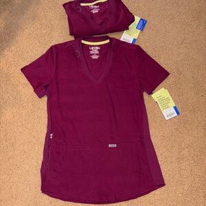 Landau Scrub Top